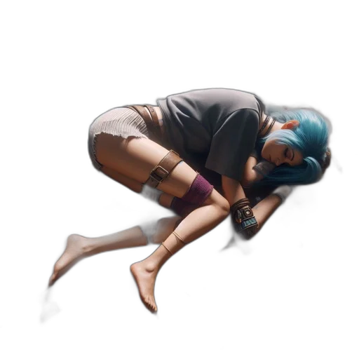 creature, staff, shoes, weapon transparent PNG cut-out