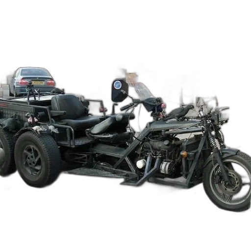 car, weapon, robot, 3d render transparent PNG cut-out