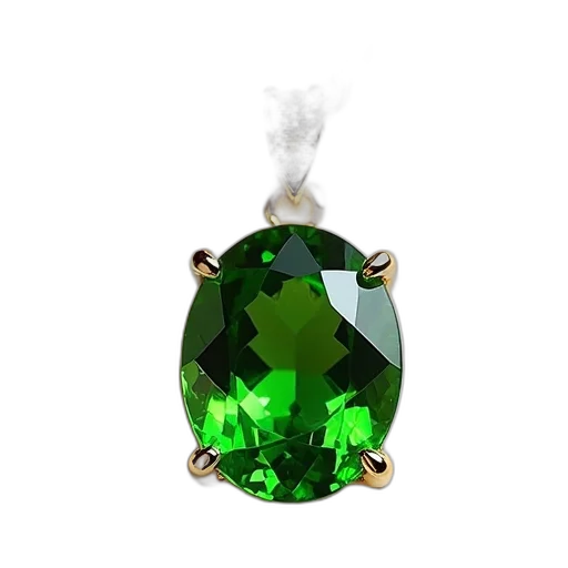 jewelry, crown, 3d render, green transparent PNG cut-out