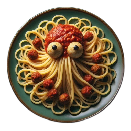 food, creature, animal, photorealistic transparent PNG cut-out