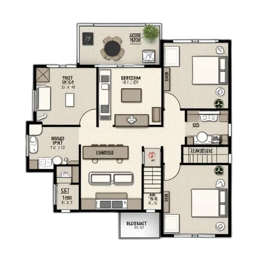3d render, concept art, photorealistic, earth tones transparent PNG cut-out