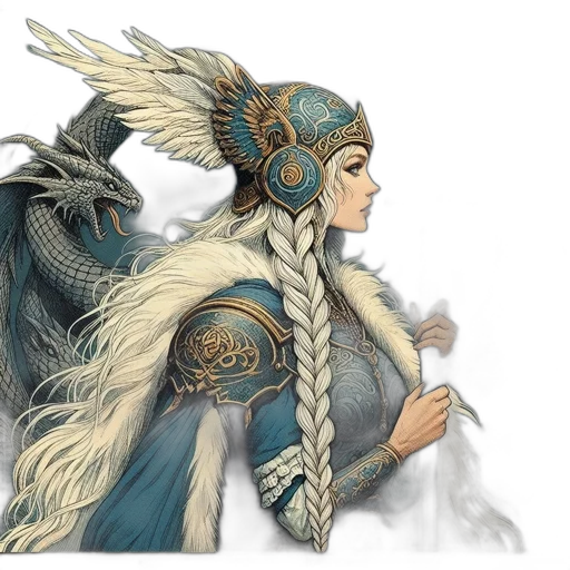 jewelry, dragon, staff, mask transparent PNG cut-out