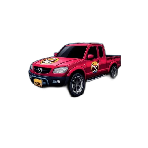car, 3d render, wanted, poster transparent PNG cut-out