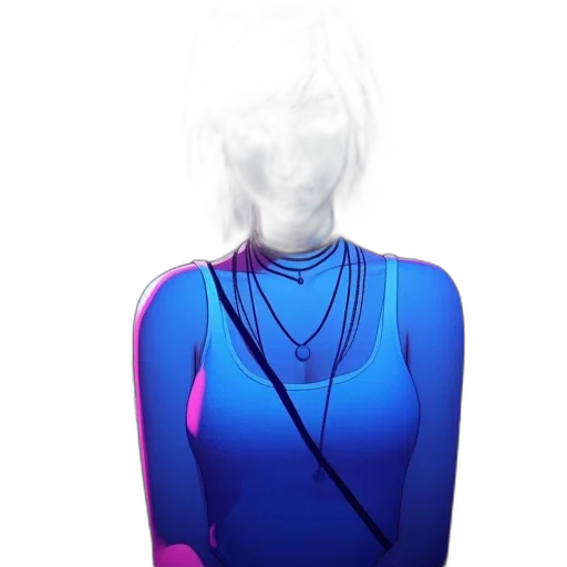 dress, jewelry, jacket, face transparent PNG cut-out