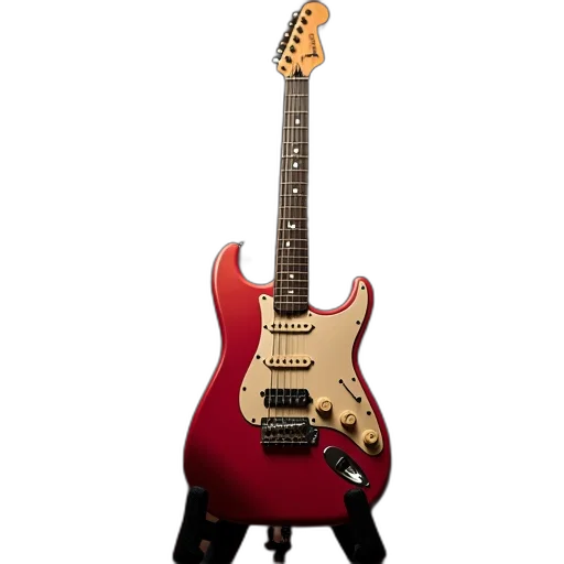 weapon, 3d render, photorealistic, guitar transparent PNG cut-out