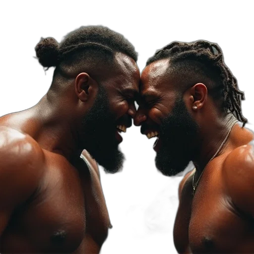 hair, haye, chisora, brawl transparent PNG cut-out
