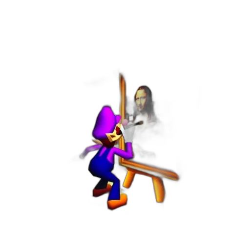 sword, weapon, staff, robot transparent PNG cut-out