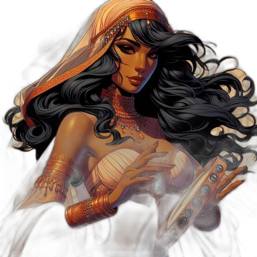 fantasy art, comic book art, concept art, pixel art transparent PNG cut-out