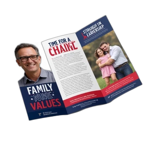 tri-fold, brochure, patriotic, theme transparent PNG cut-out