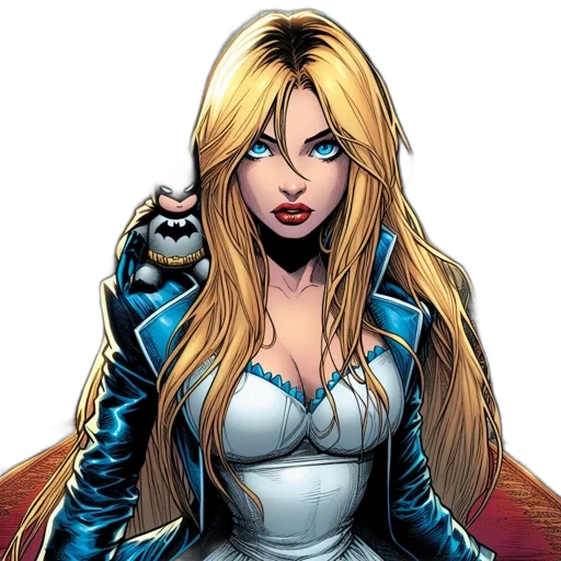 comic book art, concept art, cartoon, fantasy art transparent PNG cut-out