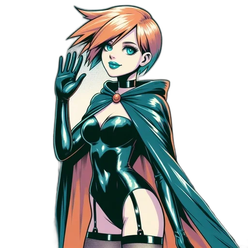 dress, staff, robot, weapon transparent PNG cut-out