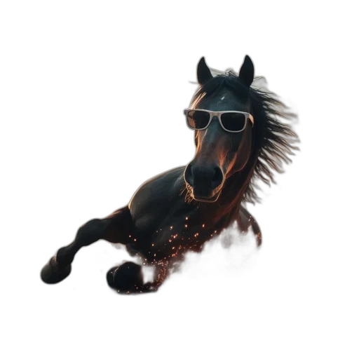 animal, dragon, creature, hair transparent PNG cut-out