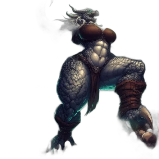 dragon, creature, animal, concept art transparent PNG cut-out