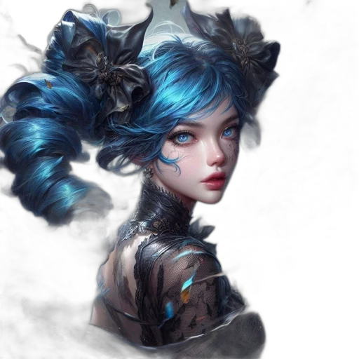 face, mask, staff, dragon transparent PNG cut-out