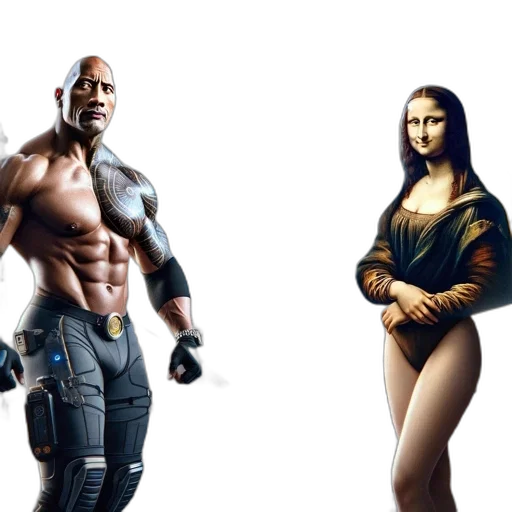 concept art, 3d render, comic book art, fantasy art transparent PNG cut-out