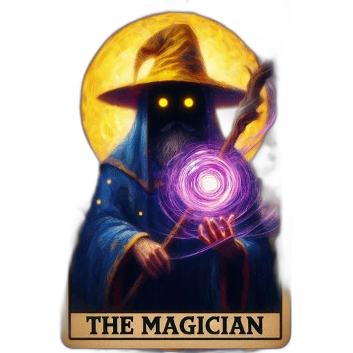 staff, fantasy art, concept art, comic book art transparent PNG cut-out