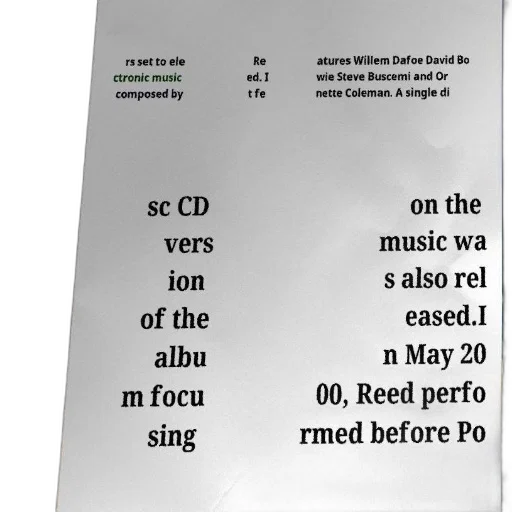 poster, album, featuring, willem transparent PNG cut-out