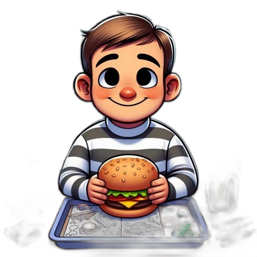 food, pixel art, cartoon, concept art transparent PNG cut-out