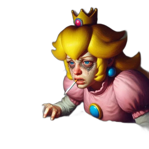 crown, face, mask, creature transparent PNG cut-out