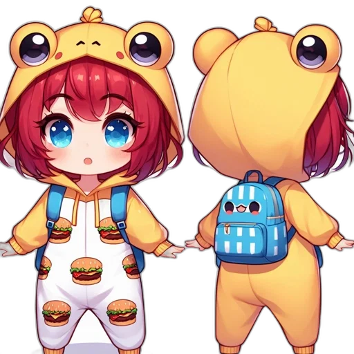 pixel art, concept art, anime, 3d render transparent PNG cut-out