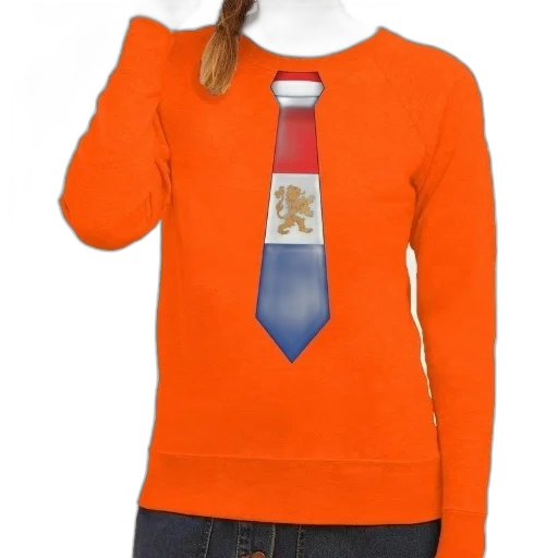 jacket, staff, orange, sweater transparent PNG cut-out