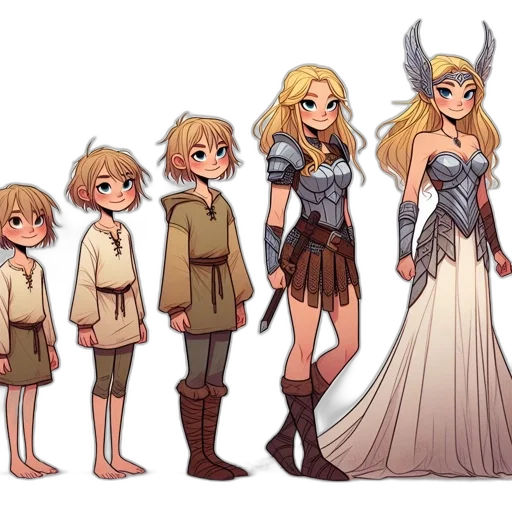 concept art, fantasy art, pixel art, comic book art transparent PNG cut-out