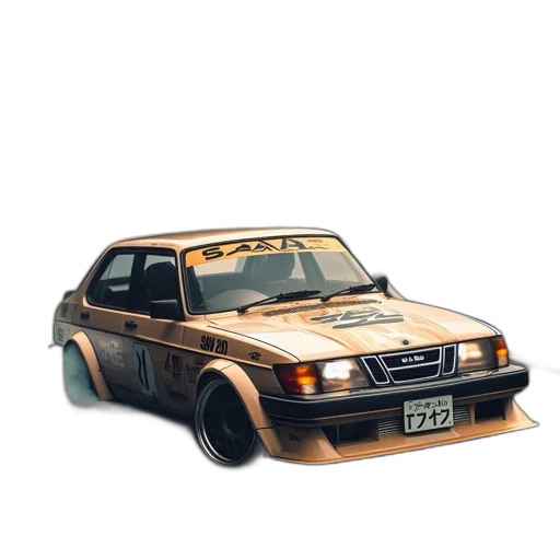 car, photorealistic, 3d render, concept art transparent PNG cut-out