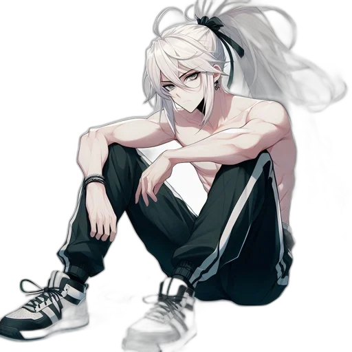 shoes, weapon, creature, jacket transparent PNG cut-out