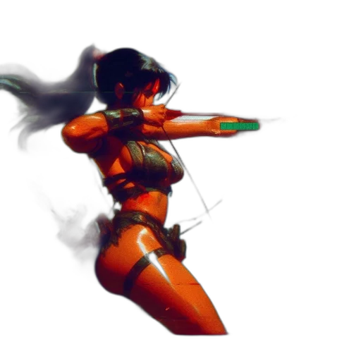 weapon, concept art, cyberpunk, fantasy art transparent PNG cut-out