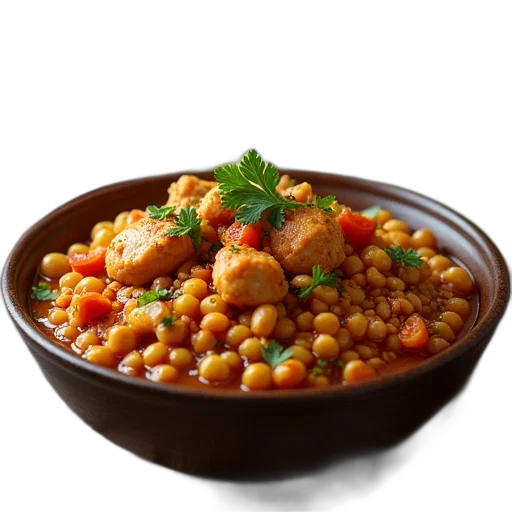 food, chana, masala, chick transparent PNG cut-out