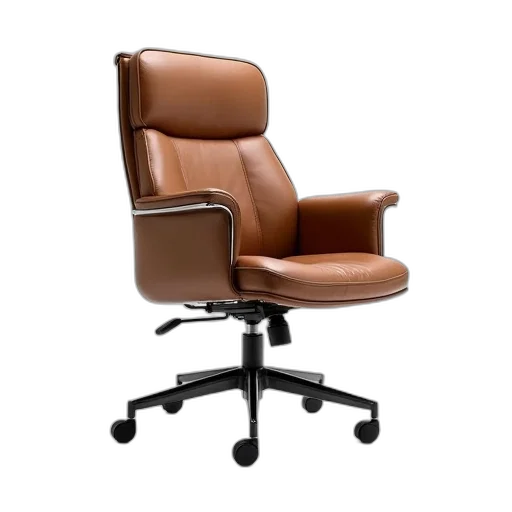 furniture, staff, 3d render, leatherette transparent PNG cut-out