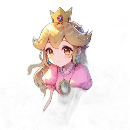 crown, staff, dress, weapon transparent PNG cut-out