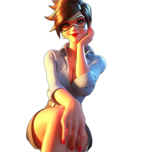 staff, dress, robot, face transparent PNG cut-out