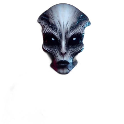mask, creature, face, staff transparent PNG cut-out