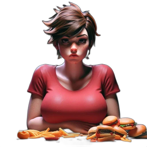 food, face, dress, concept art transparent PNG cut-out