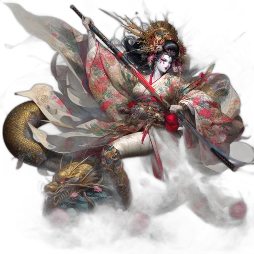 dragon, weapon, concept art, fantasy art transparent PNG cut-out
