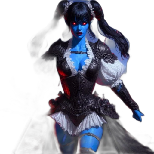 dress, mask, fantasy art, concept art transparent PNG cut-out