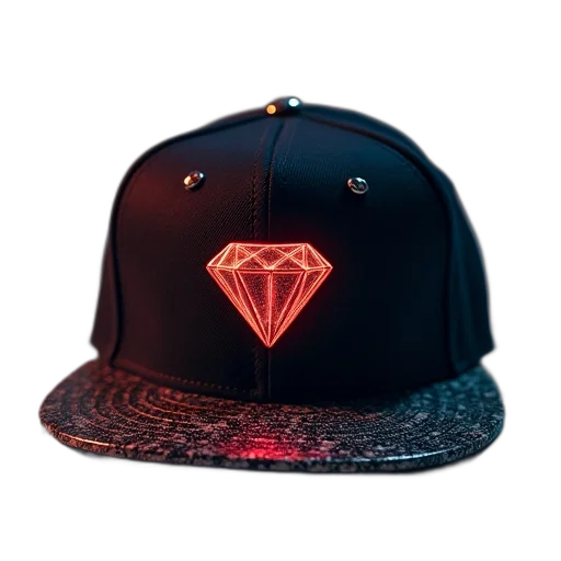 hat, crown, jewelry, 3d render transparent PNG cut-out