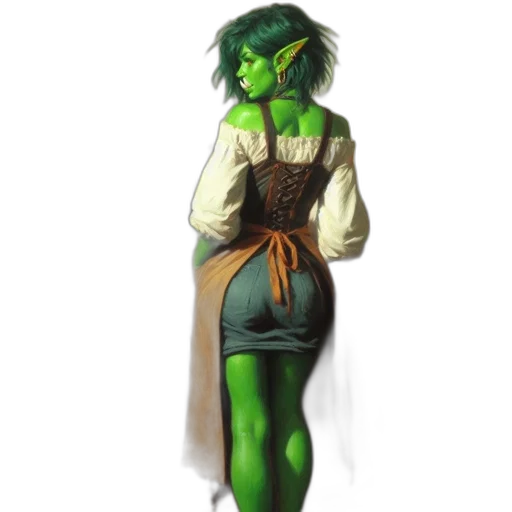 staff, dress, concept art, fantasy art transparent PNG cut-out