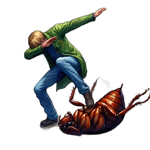 creature, animal, jacket, concept art transparent PNG cut-out