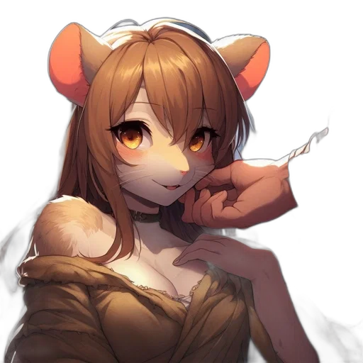 staff, mask, face, creature transparent PNG cut-out
