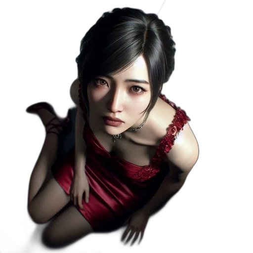 dress, face, mask, staff transparent PNG cut-out