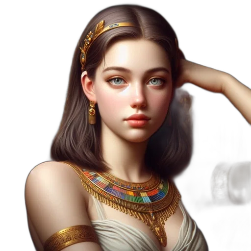 jewelry, crown, face, fantasy art transparent PNG cut-out