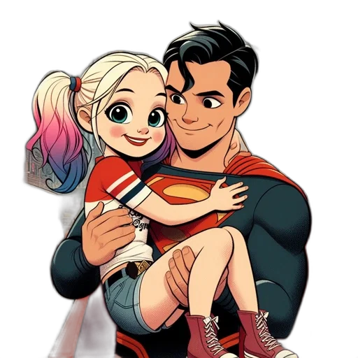 comic book art, cartoon, concept art, watercolor transparent PNG cut-out