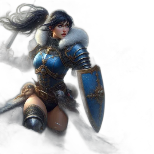 sword, weapon, fantasy art, concept art transparent PNG cut-out