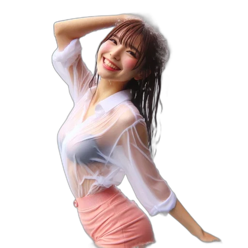 dress, photorealistic, oil painting, fantasy art transparent PNG cut-out