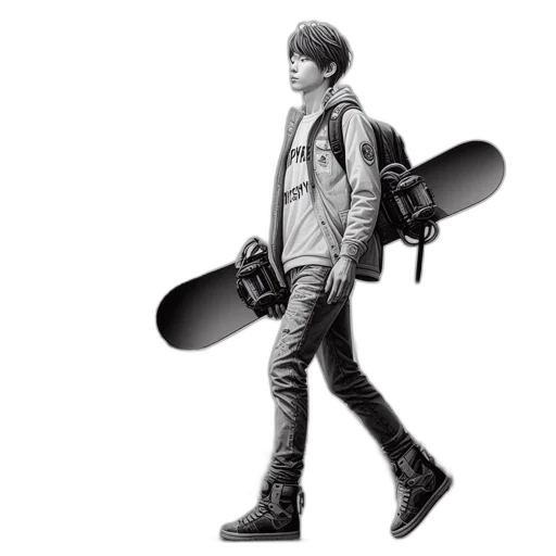 jacket, photorealistic, concept art, 3d render transparent PNG cut-out