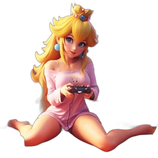 crown, dress, staff, weapon transparent PNG cut-out