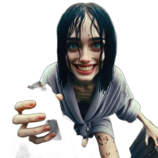 face, weapon, creature, staff transparent PNG cut-out