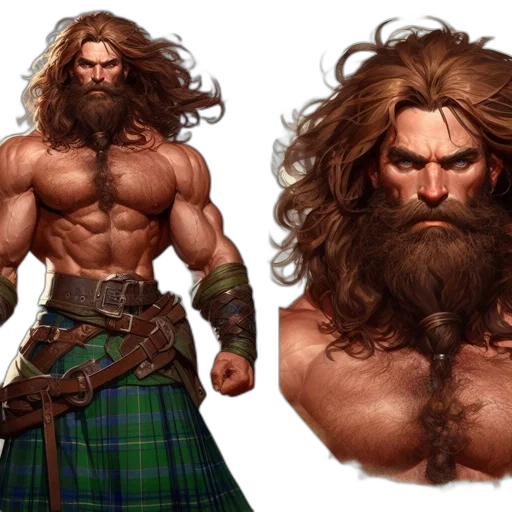concept art, fantasy art, comic book art, imposing transparent PNG cut-out